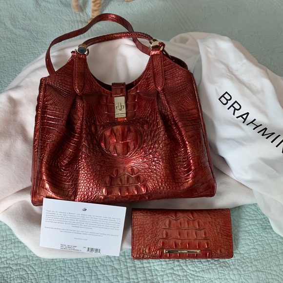 Brahmin Celia-Chilli Melbourne Bundle - Picture 1 of 8